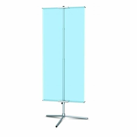 PEN2PAPER Classic Banner Stands 24 in. Classic Banner Stand with Travel Base- Black PE3244758